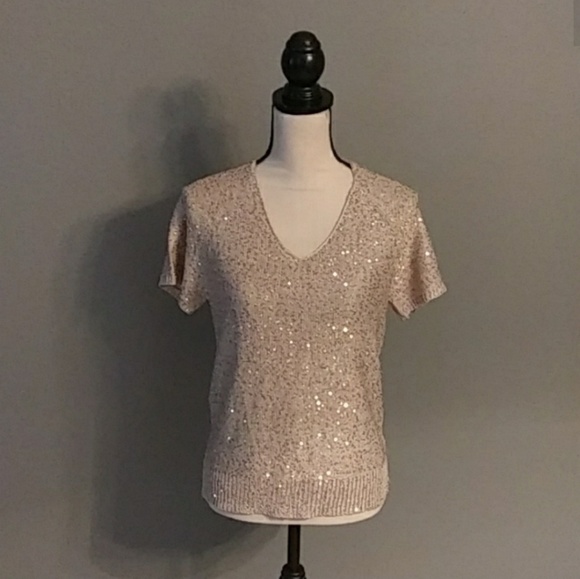 Philosophy Sweaters - Philosophy Republic Clothing Large glitter sweater